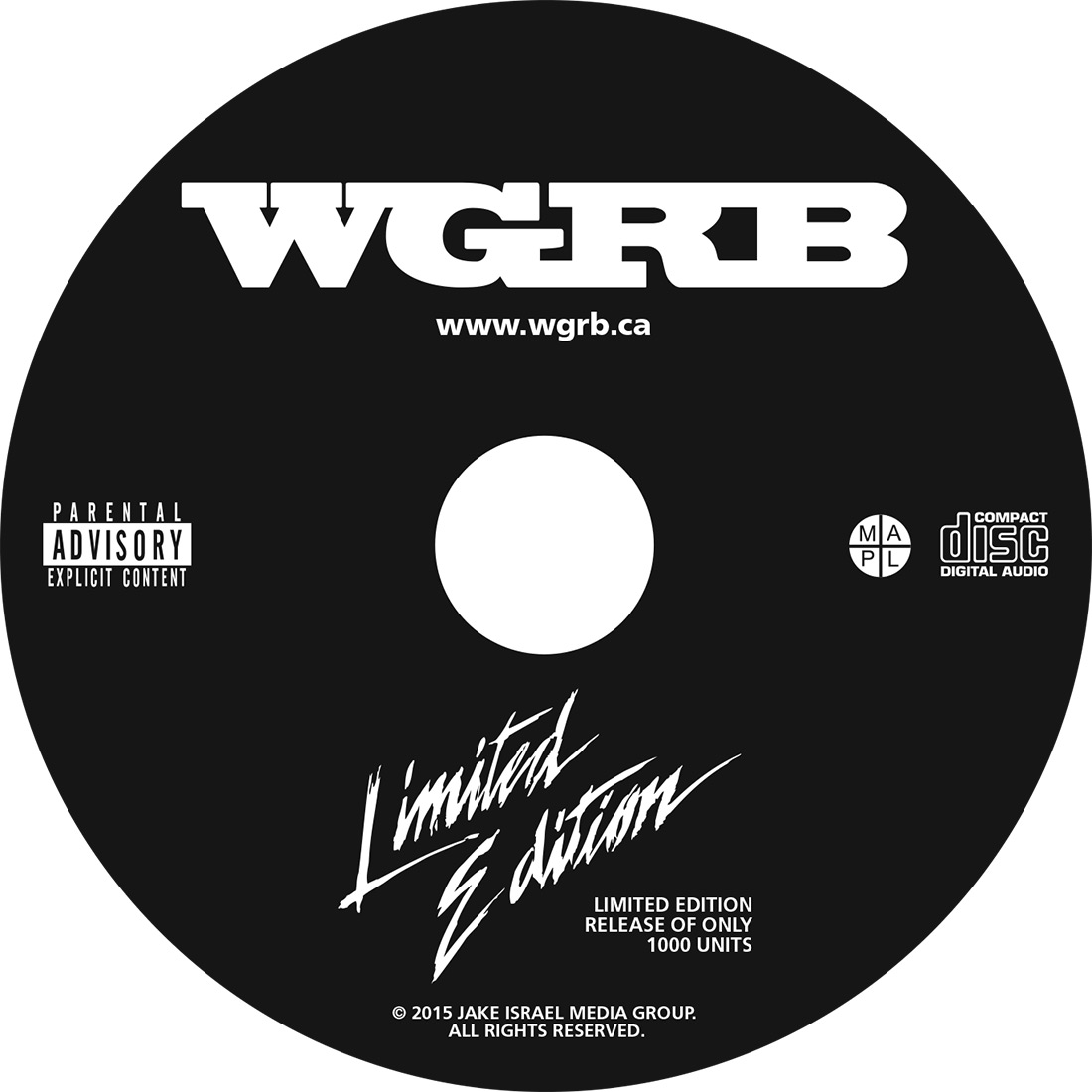 WGRB - CD Silkscreen